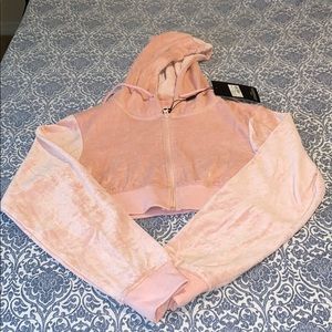 Dusty pink-pretty little thing crop sweater